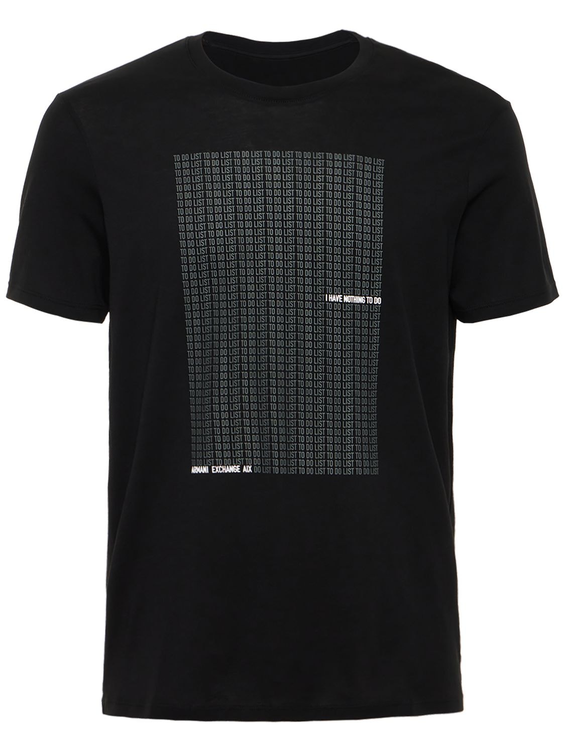 Hombre Camiseta De Algodón Jersey Estampada S - ARMANI EXCHANGE - Modalova