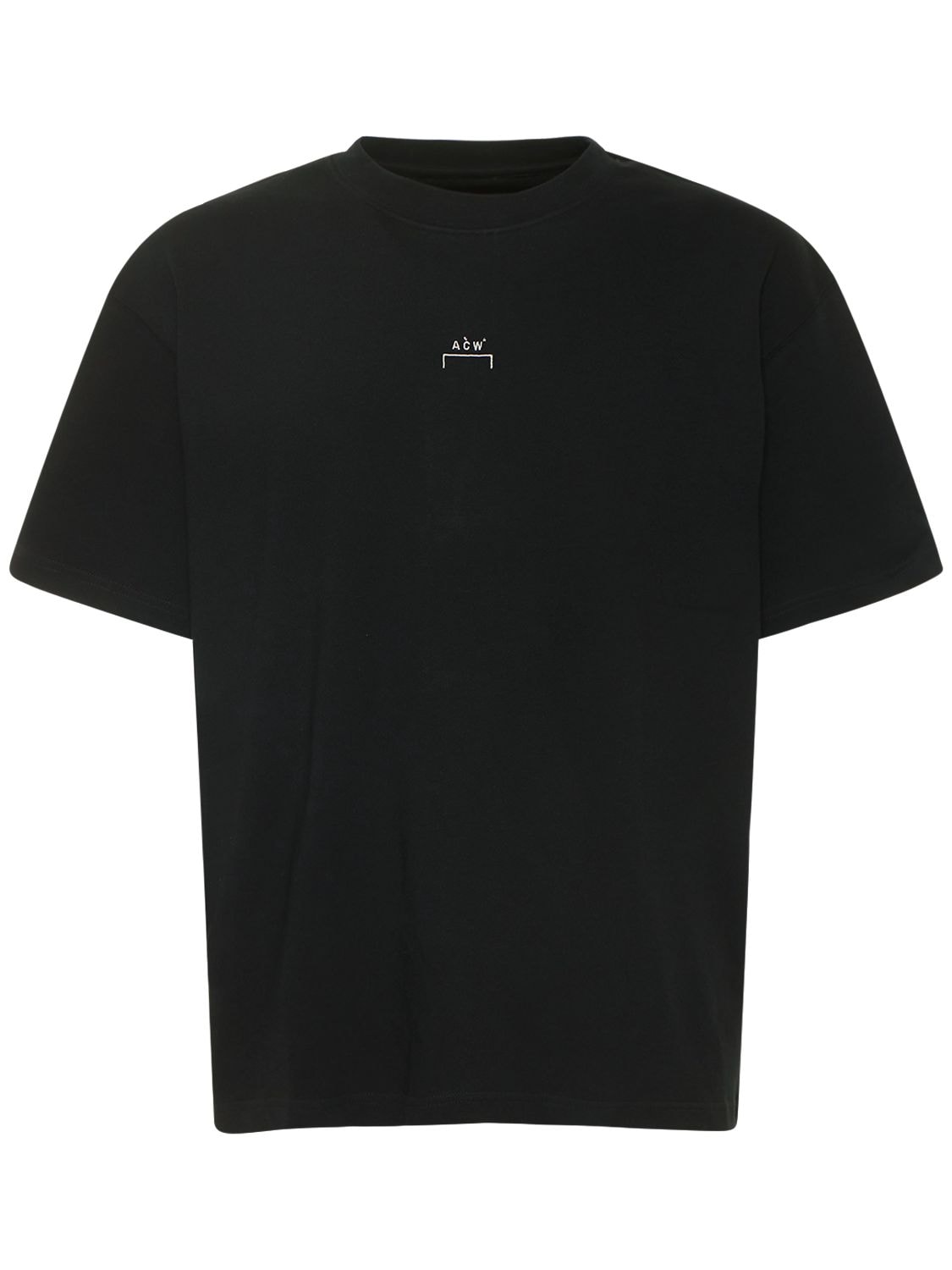Hombre Camiseta De Jersey De Algodón Con Logo Bordado S - A-COLD-WALL* - Modalova