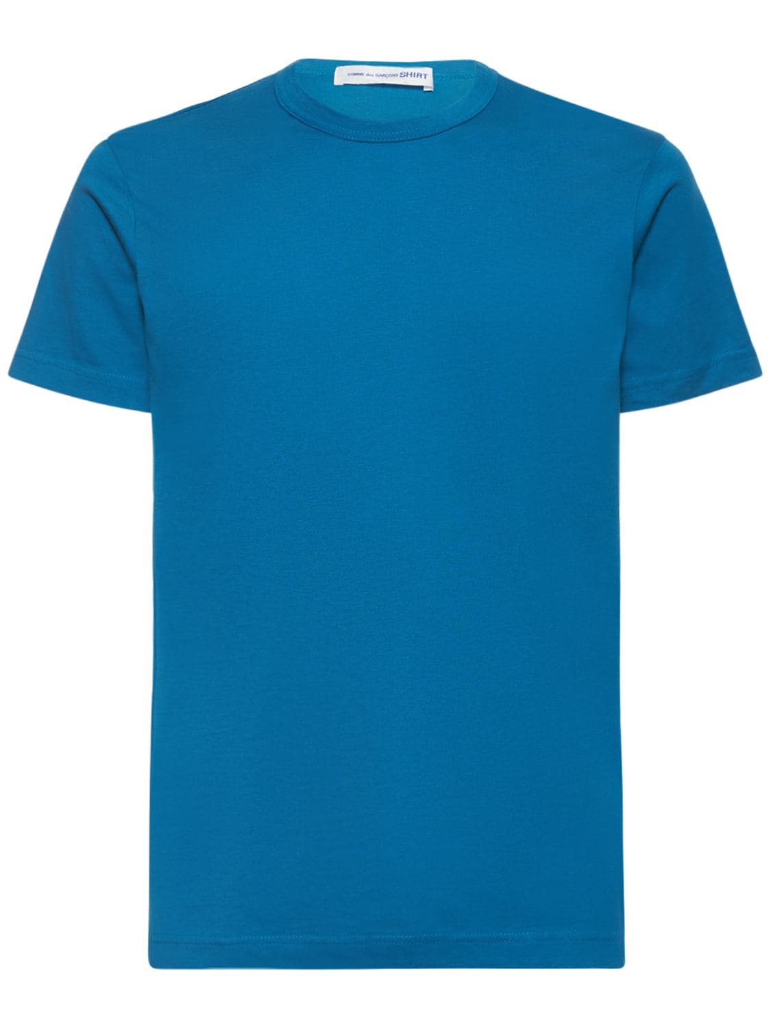 Back Logo Print Cotton Jersey T-shirt - COMME DES GARÇONS SHIRT - Modalova