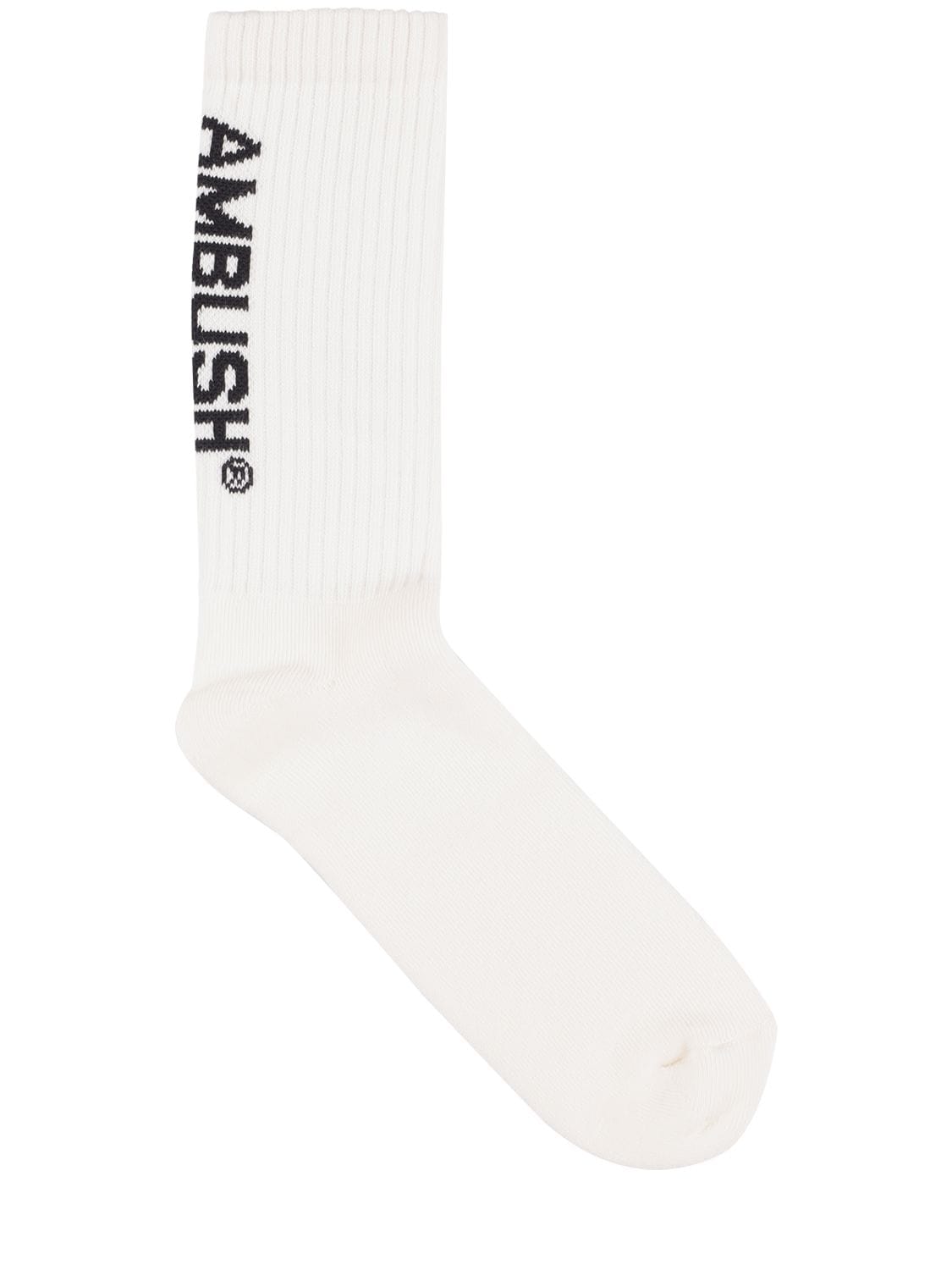 Logo Jacquard Cotton Blend Socks - AMBUSH - Modalova
