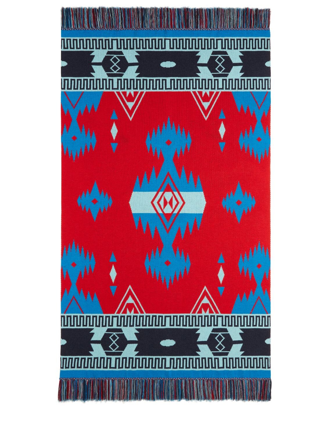 Icon Wool Jacquard Blanket - ALANUI - Modalova