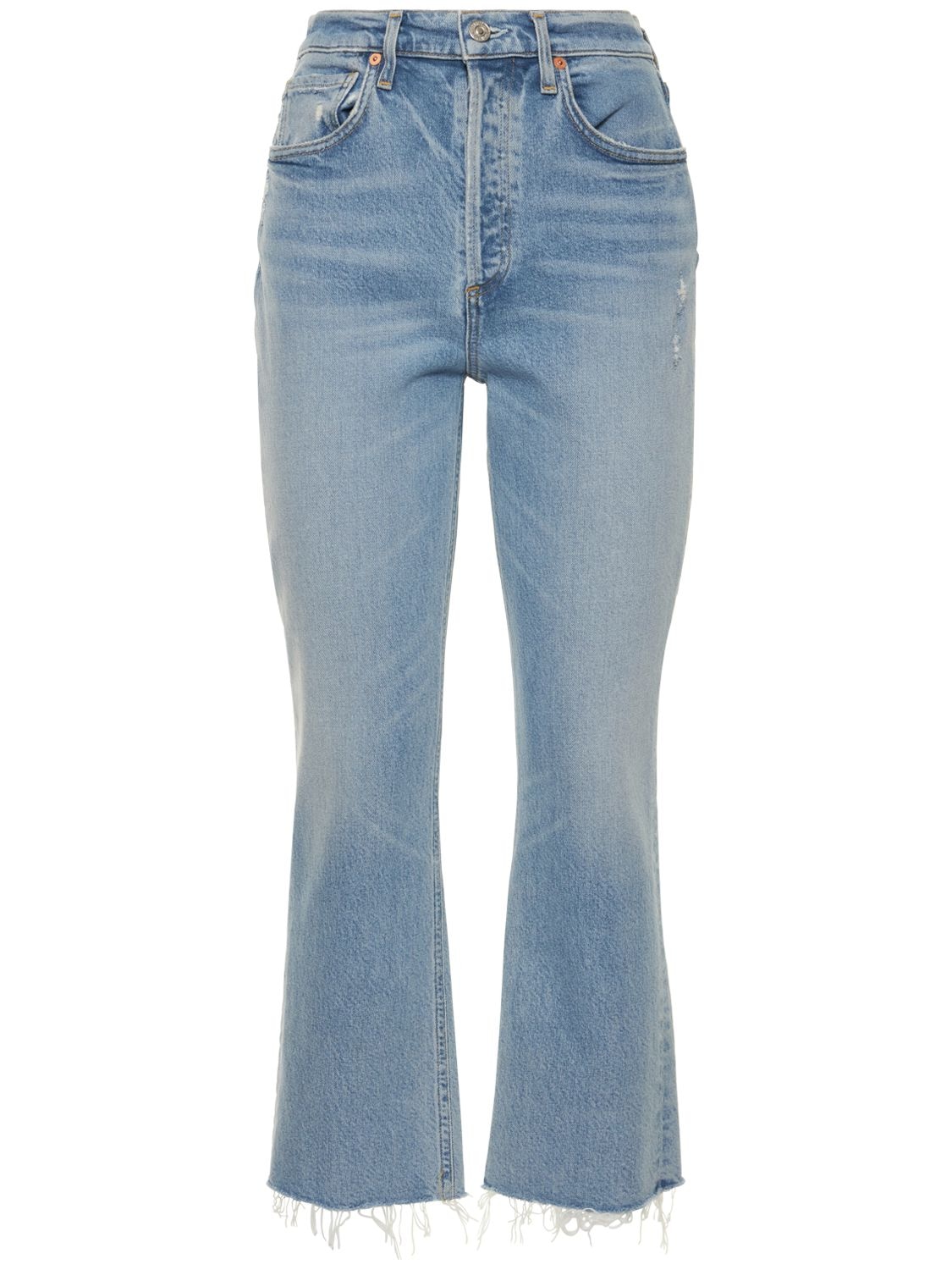Isola Cropped Boot Cotton Jeans - CITIZENS OF HUMANITY - Modalova