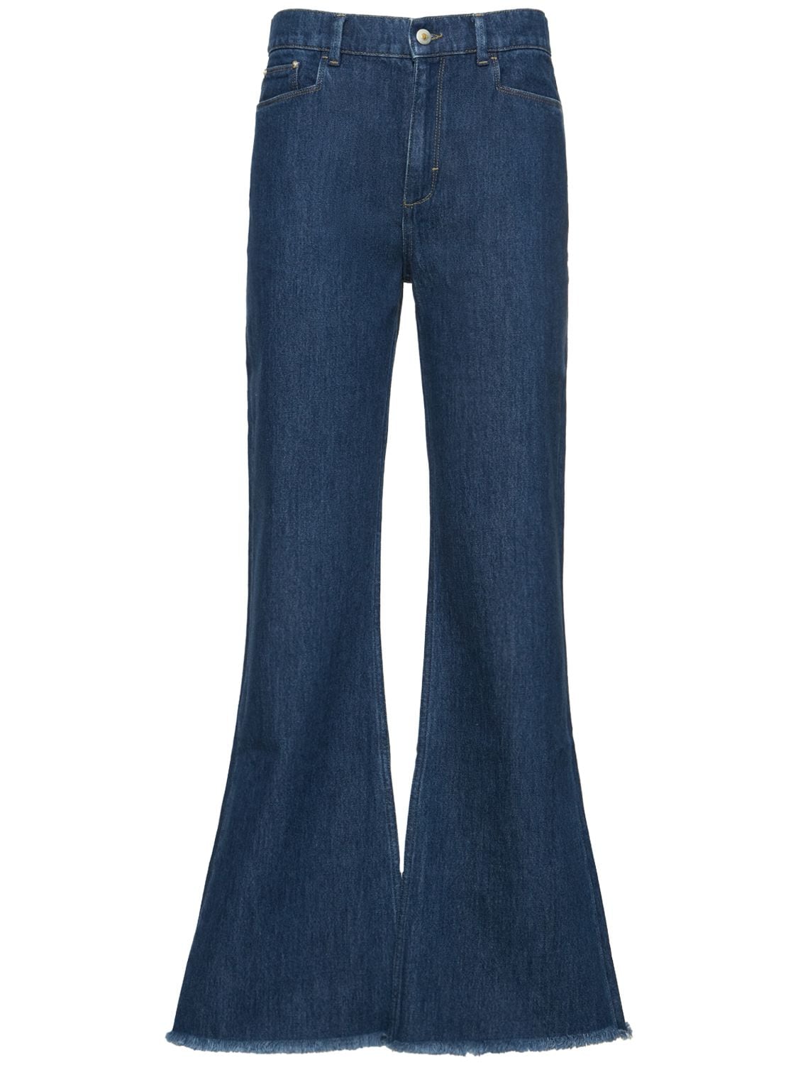 Daisy Flare Denim Cotton Jeans - WANDLER - Modalova