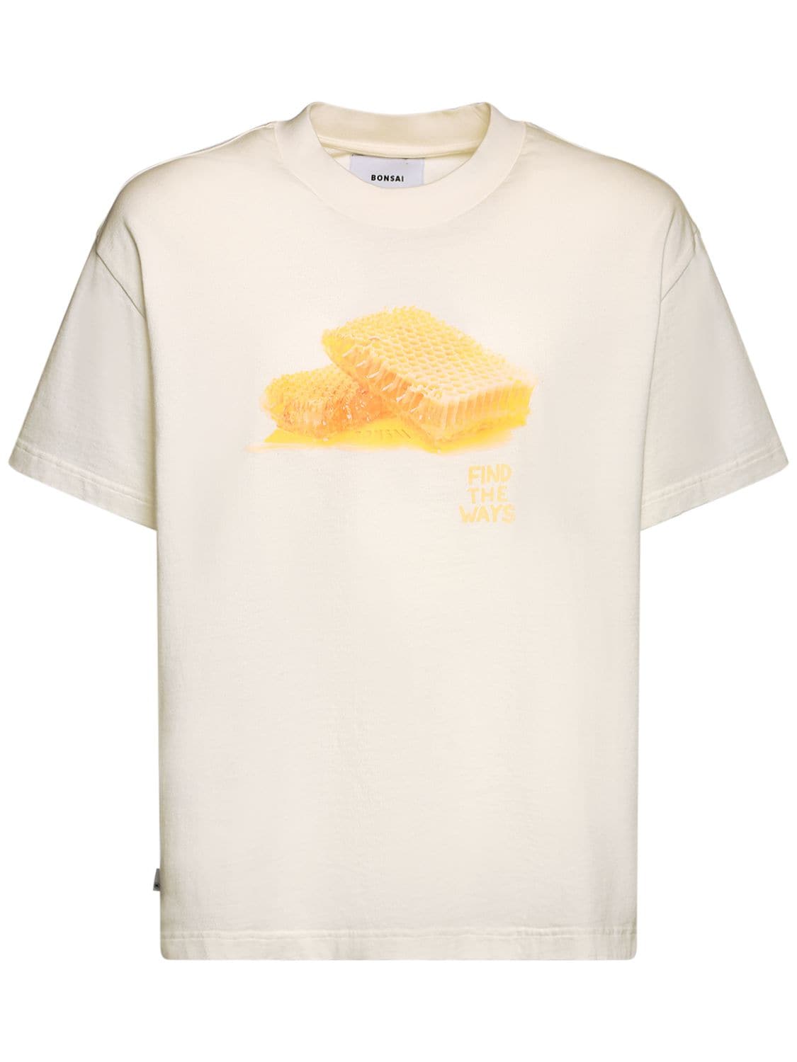 Hombre Camiseta De Algodón Estampada S - BONSAI - Modalova