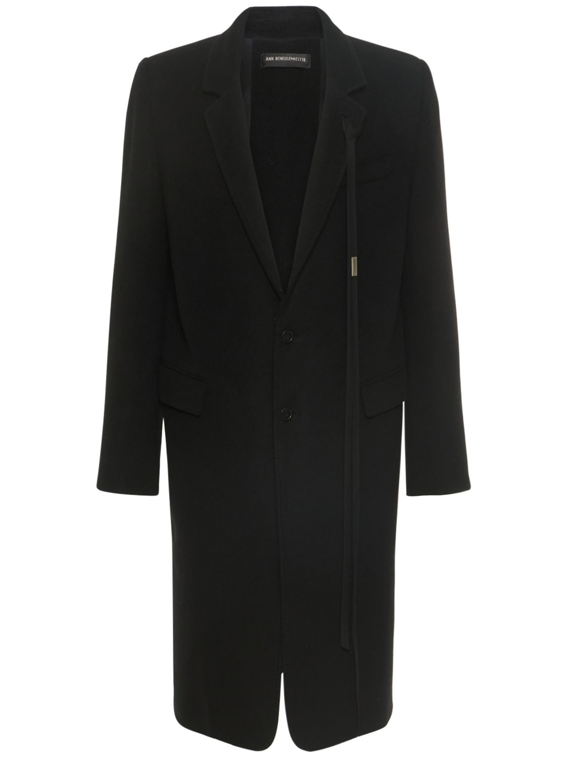 Ian Tailored Wool & Cashmere Coat - ANN DEMEULEMEESTER - Modalova