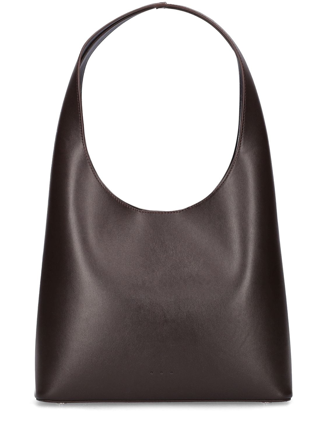 Sac Midi Smooth Leather Shoulder Bag - AESTHER EKME - Modalova