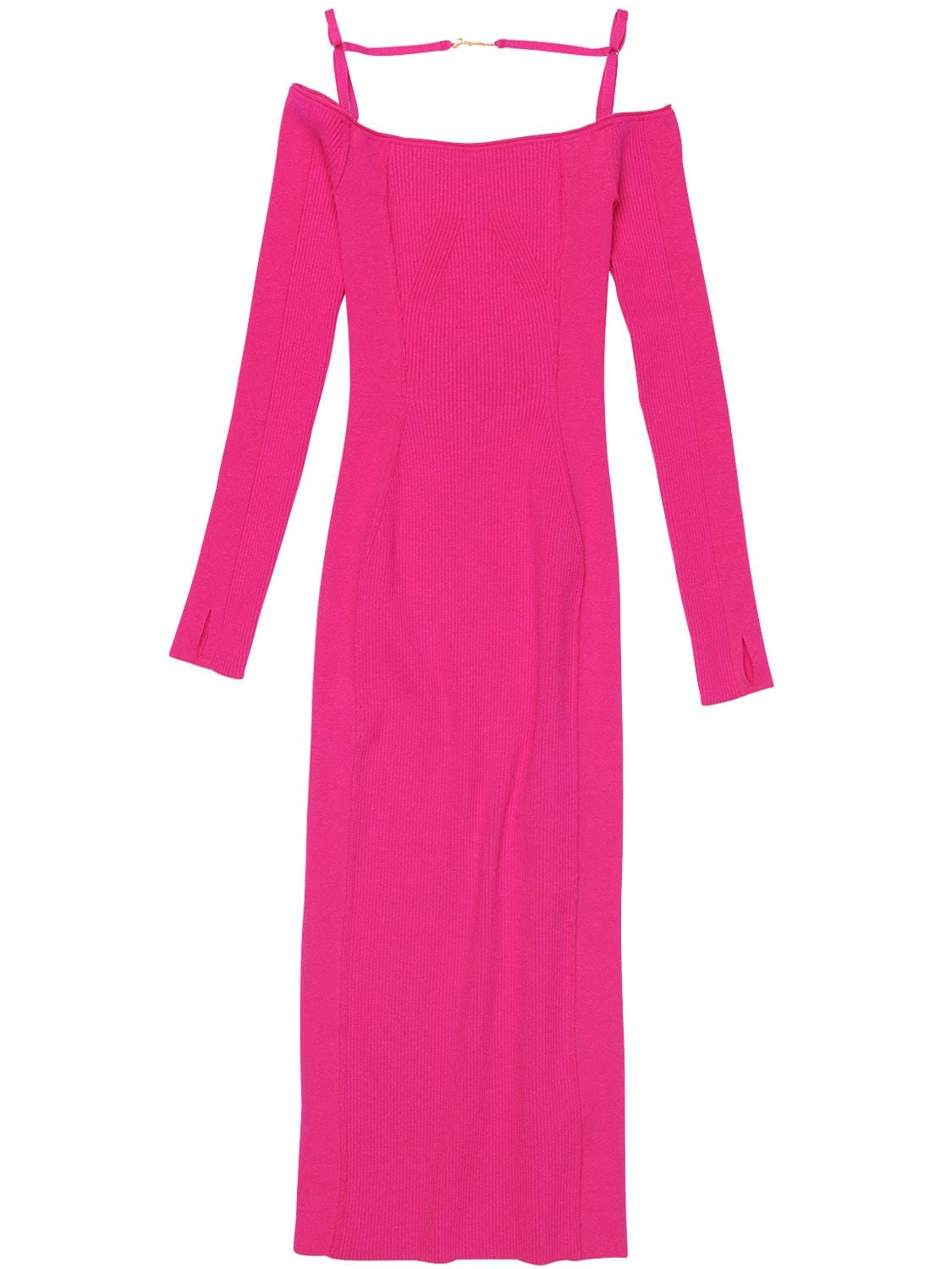 La Robe Sierra Viscose Blend Midi Dress - JACQUEMUS - Modalova