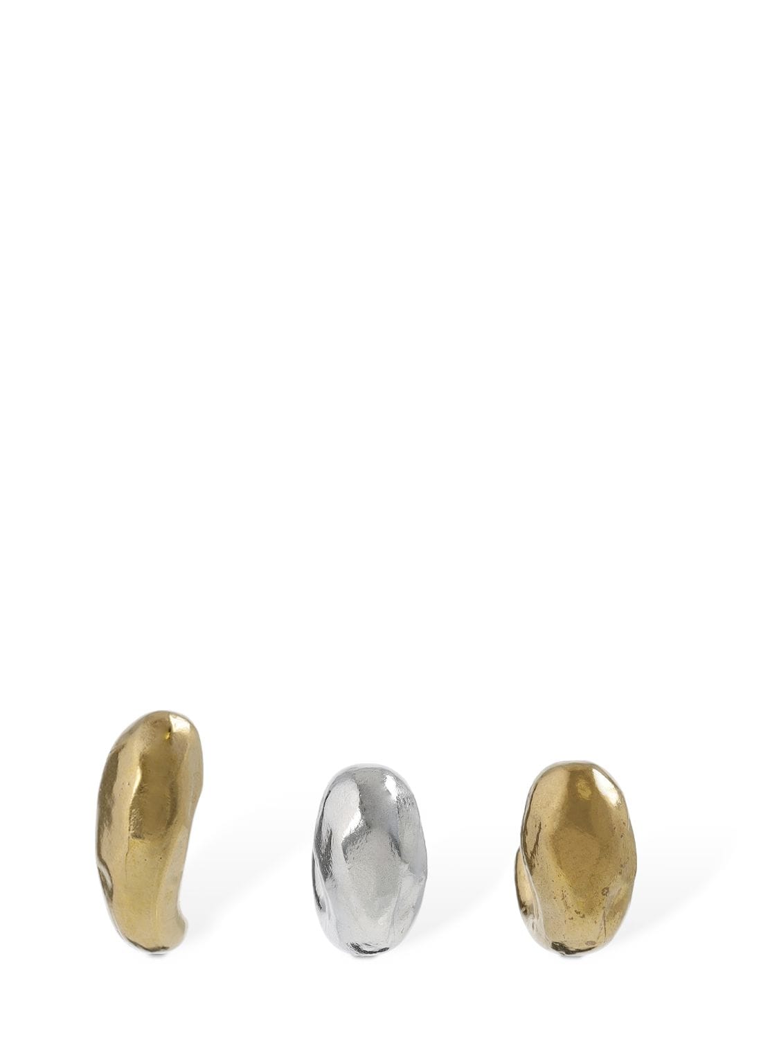 Set Of 3 The Raindrop Stud Earrings - ALIGHIERI - Modalova