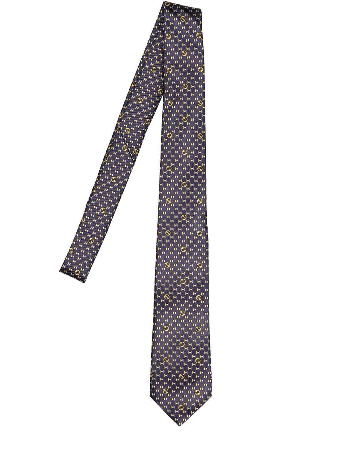 Hombre Corbata De Seda Estampada 7cm / Unique - GUCCI - Modalova