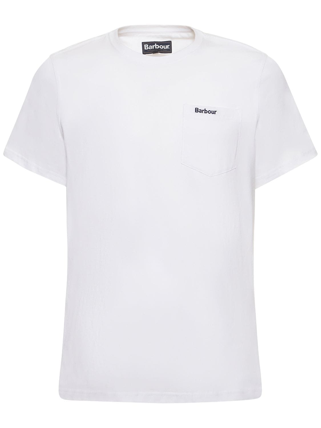 Logo Pocket Cotton T-shirt - BARBOUR - Modalova