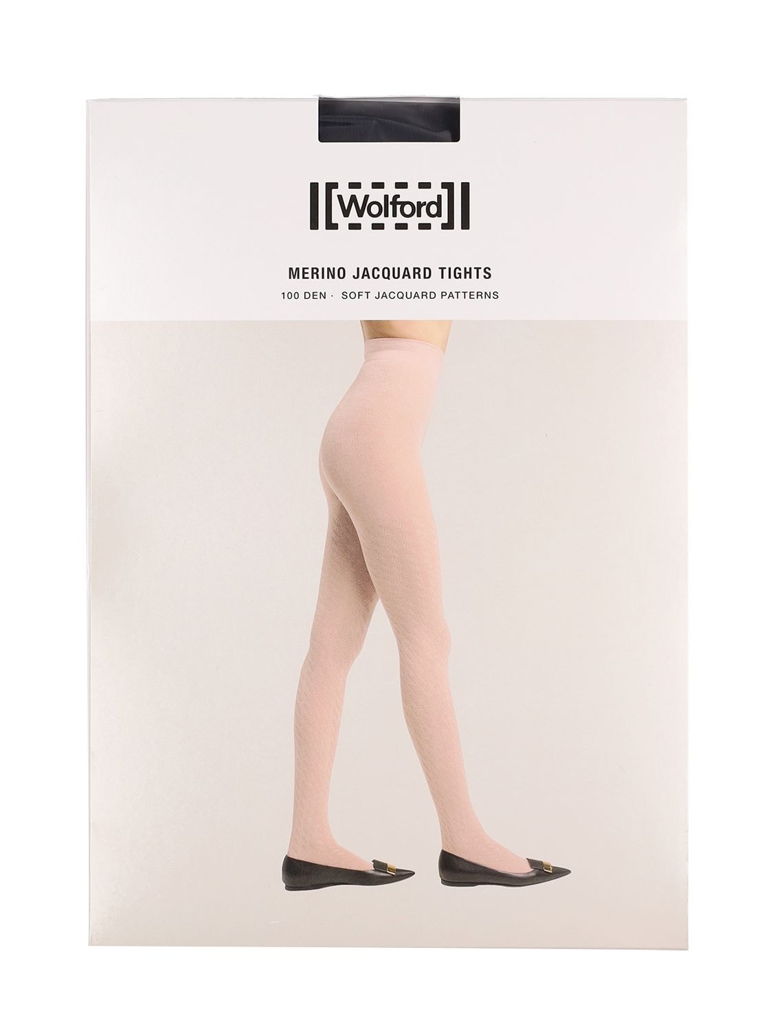 Jacquard Wool Blend Tights - WOLFORD - Modalova