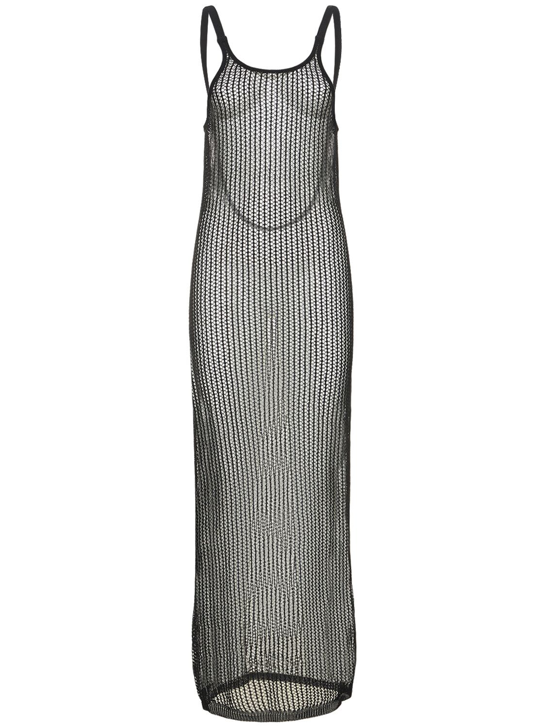 Langes Kleid Aus Baumwollnetz - HERON PRESTON - Modalova
