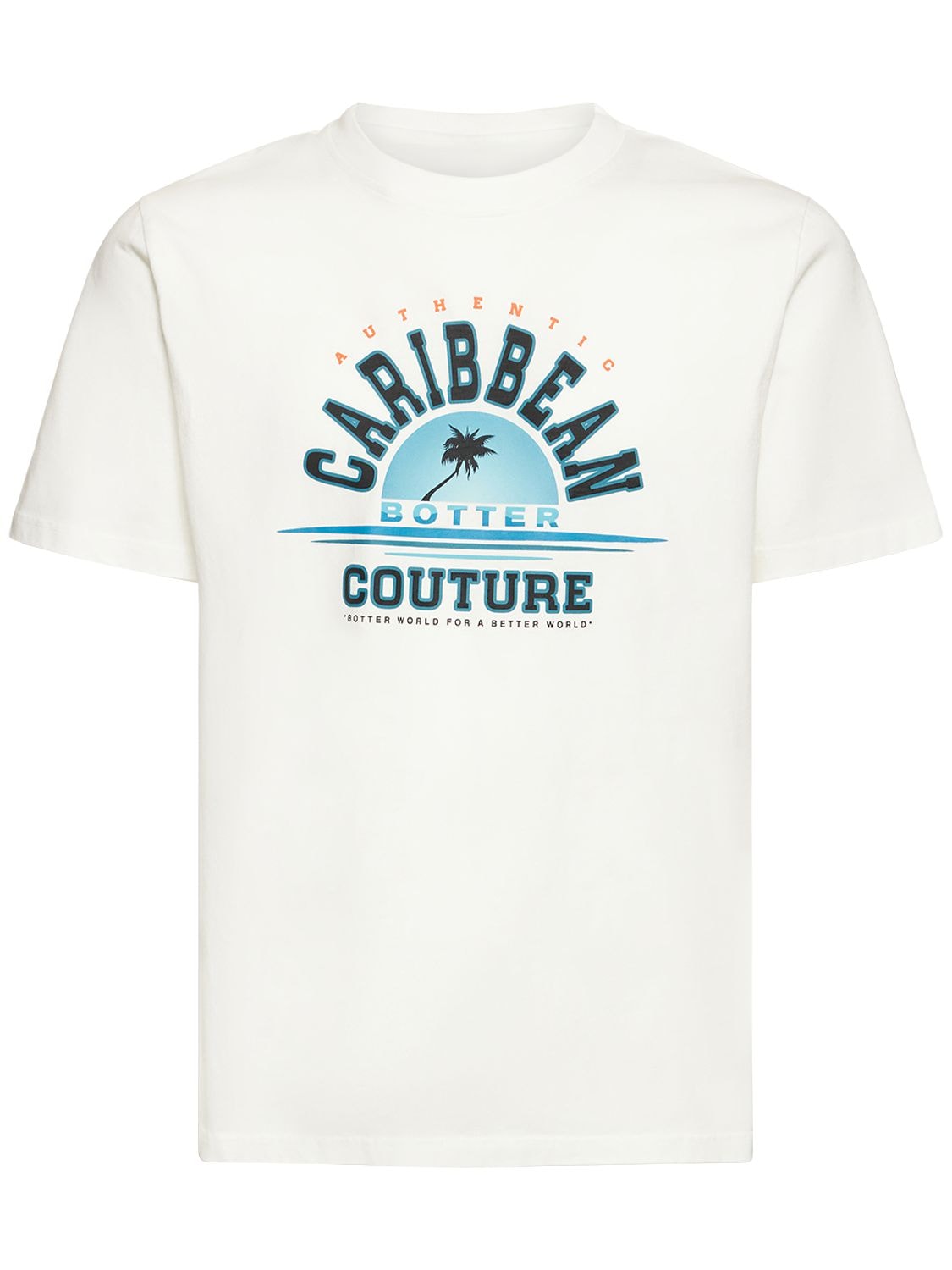Hombre Caribbean Couture Printed Cotton T-shirt S - BOTTER - Modalova