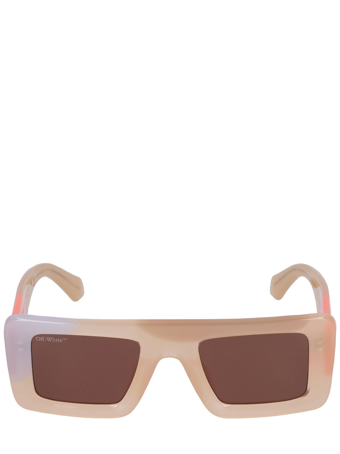Seattle Squared Acetate Sunglasses - OFF-WHITE - Modalova
