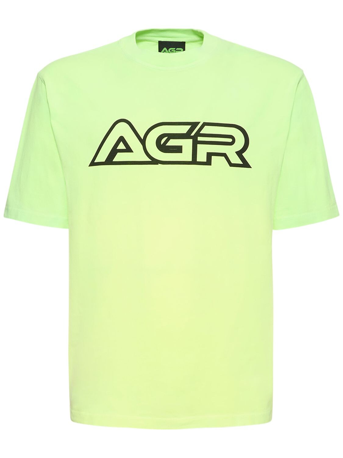 T-shirt Aus Baumwolljersey Mit Logodruck - AGR - Modalova