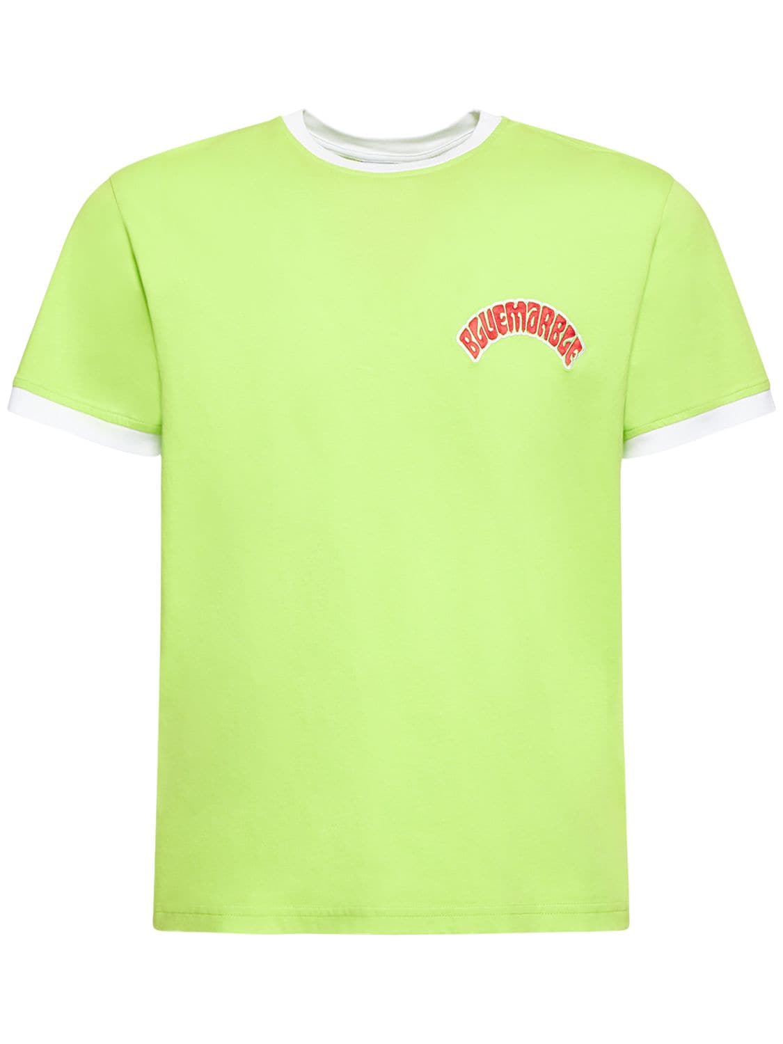 Logo Bowling Cotton T-shirt - BLUEMARBLE - Modalova