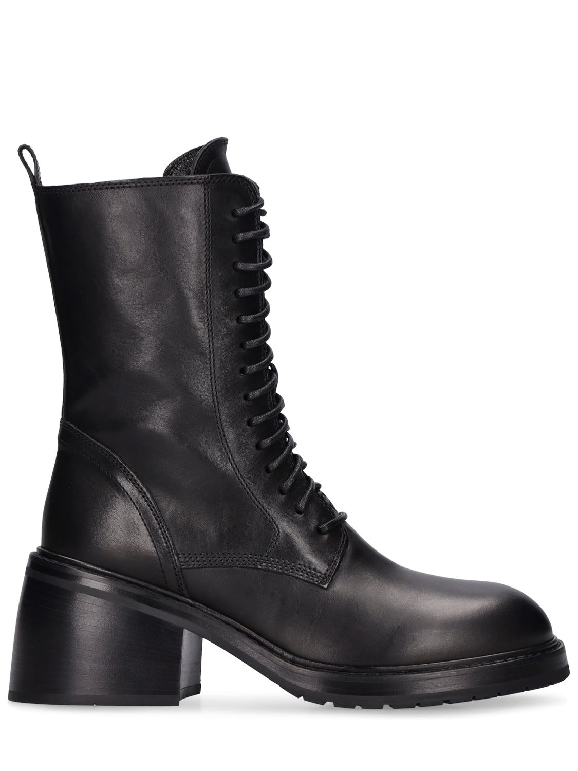 Mm Heike Leather Ankle Boots - ANN DEMEULEMEESTER - Modalova