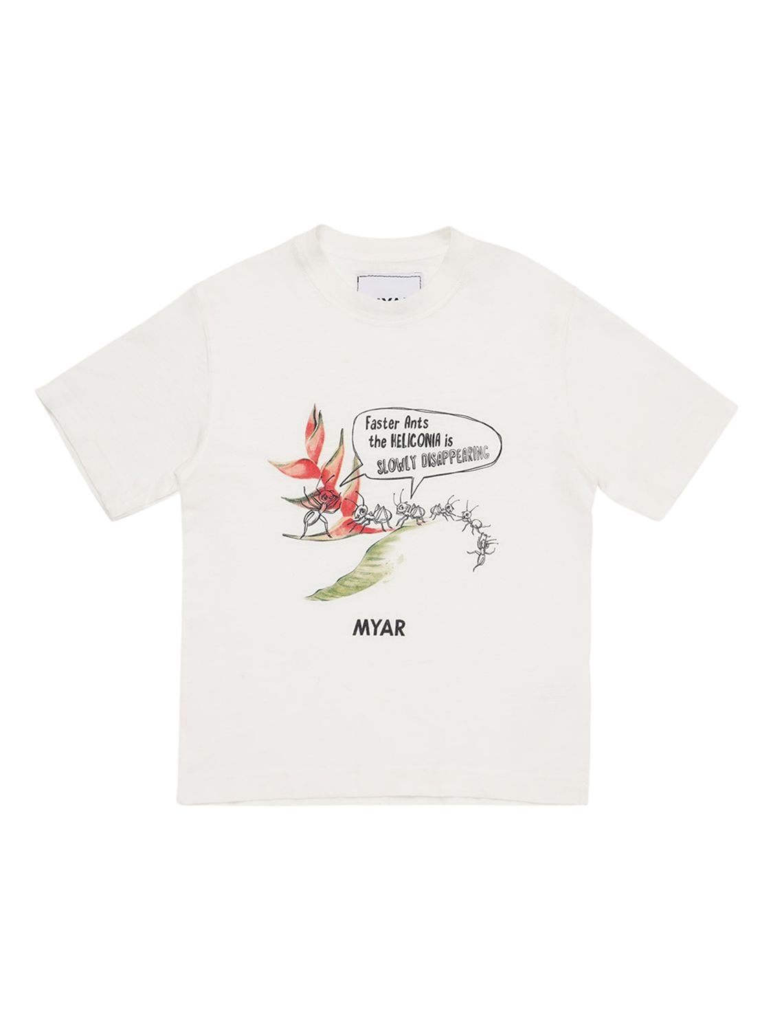T-shirt Aus Recyelter Baumwolle Und Leinen - MYAR - Modalova