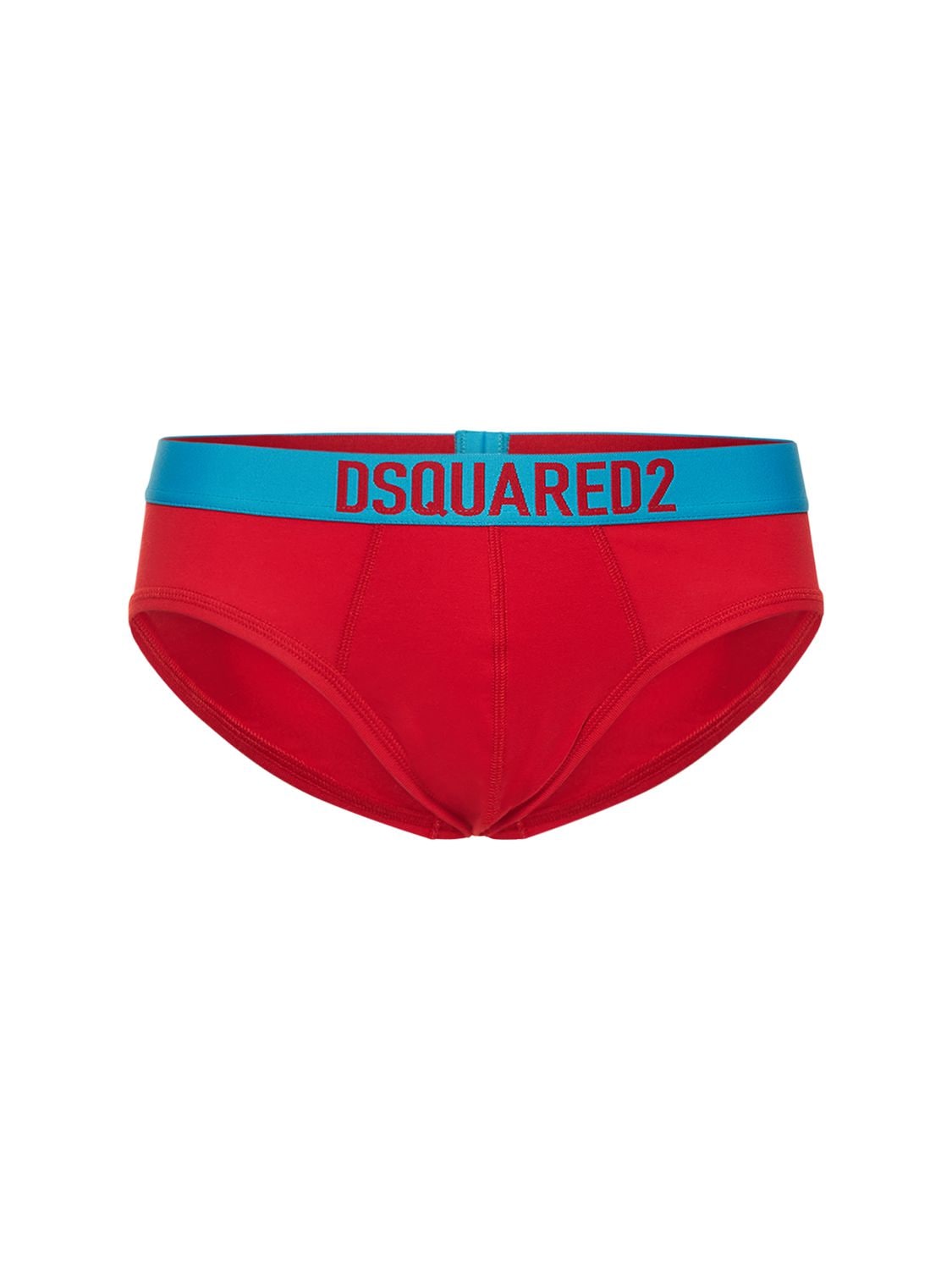 Dsquared Logo Jersey Briefs - DSQUARED2 UNDERWEAR - Modalova