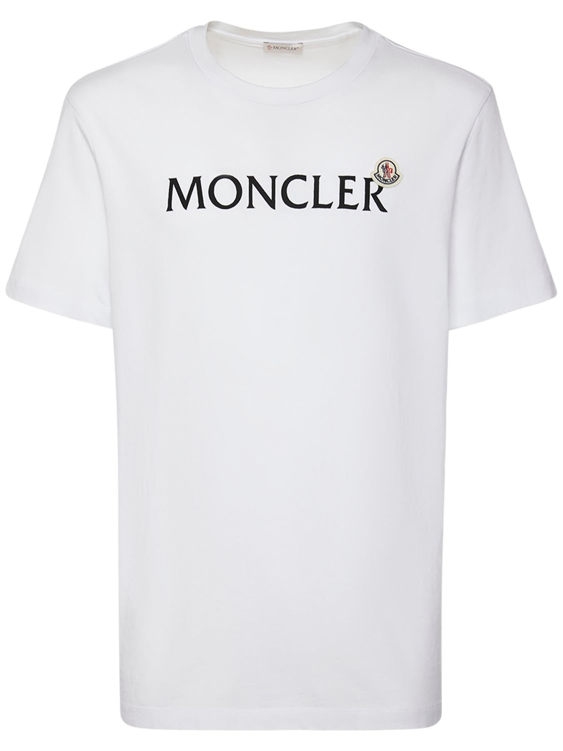 T-shirt Aus Jersey „archivio“ - MONCLER - Modalova