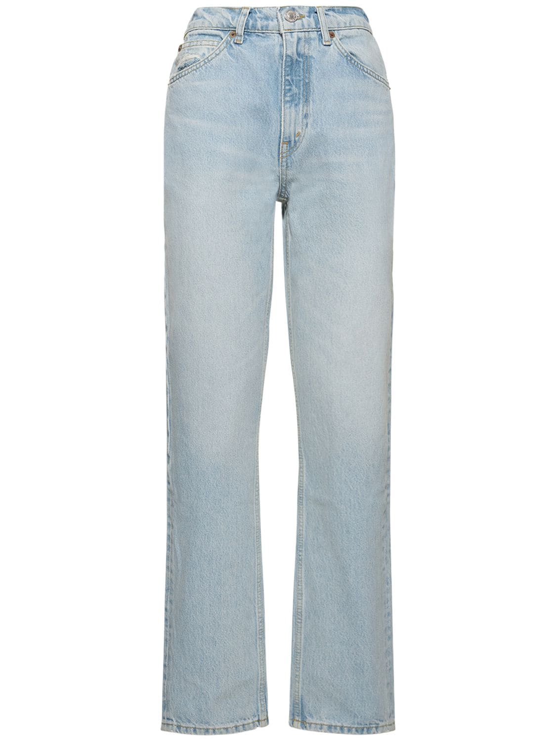 Gerade Denim-jeans Aus Baumwolle „70s“ - RE/DONE - Modalova