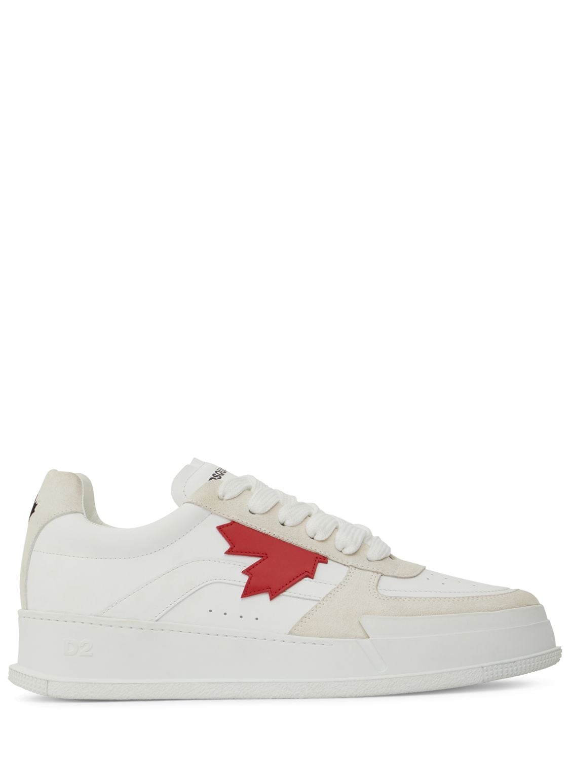 Canadian Leather Low Top Sneakers - DSQUARED2 - Modalova