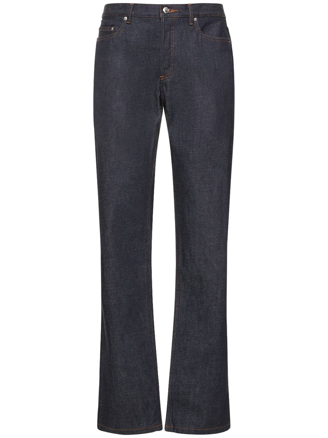 Hombre Jeans Rectos De Denim 19,4cm Índigo 36 - A.P.C. - Modalova