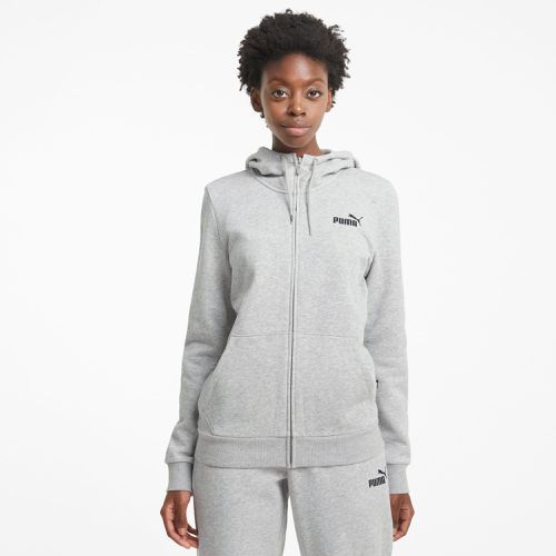 Felpa con cappuccio a zip intera Essentials da donna, /Erica - PUMA - Modalova