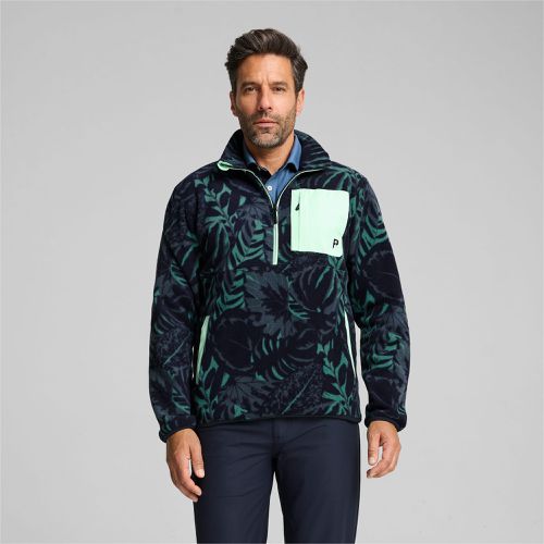 X Palm Tree Crew Half-Zip Palm Fleece Top, Dark Blue, size 3XL - PUMA - Modalova