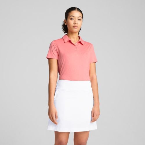 Polo a maniche corte in jacquard MATTR da donna, /Altro - PUMA - Modalova