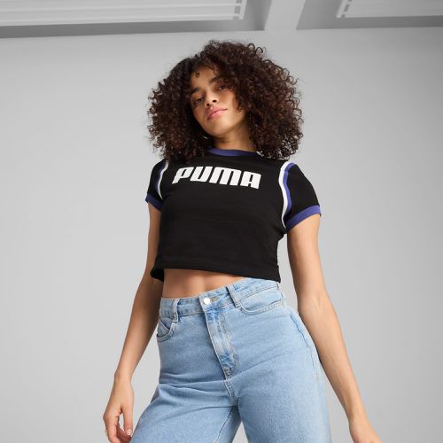 FUTURE..ARCHIVE Kurzes figurbetontes T-Shirt Damen, /, Größe: L, Kleidung - PUMA - Modalova