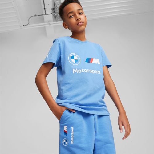 BMW M Motorsport Essentials Logo Tee Shirt, , size 13-14 Youth - PUMA - Modalova