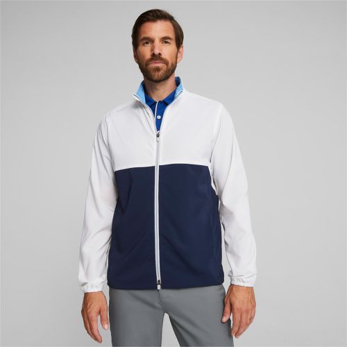 Monterey Men's Golf Windbreaker Jacket, Dark Blue, size 3XL - PUMA - Modalova