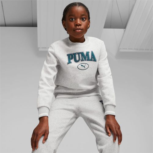 Squad Youth Sweatshirt, Light Grey Heather, size 13-14 Youth - PUMA - Modalova