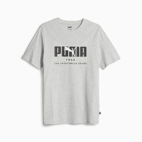 Graphics Men's T-Shirt, Light Grey Heather, size Large - PUMA - Modalova