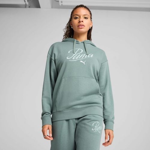 Felpa con cappuccio ESS SCRIPT Comfort da donna, /Altro - PUMA - Modalova