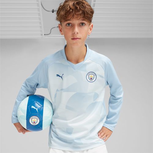 Manchester City Youth Pre-Match Sweatshirt, /, size 13-14 Youth - PUMA - Modalova