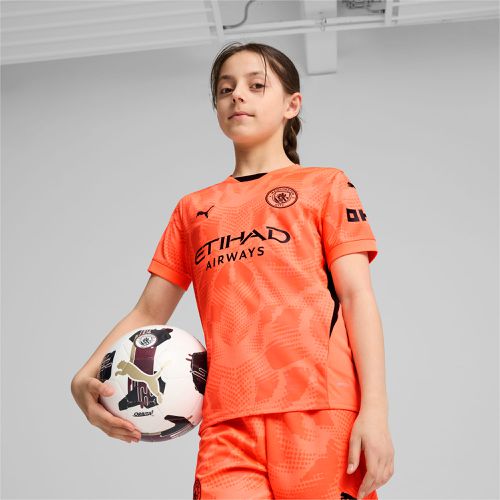 Manchester City 24/25 Goalkeeper Short Sleeve Jersey Youth, , size 13-14 Youth - PUMA - Modalova