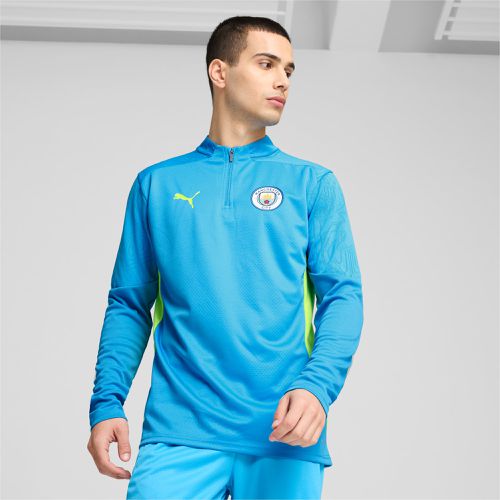 Camiseta de Training Manchester City con Cremallera de Un Cuarto Para Hombre, / - PUMA - Modalova