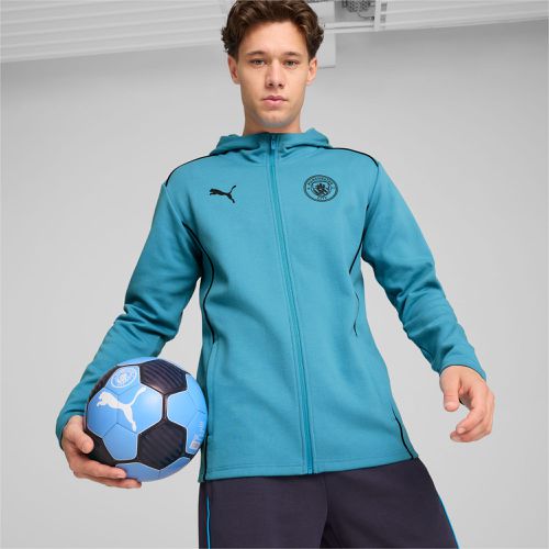 Manchester City Casuals Hooded Jacket Men, Dark Blue, size 3XL - PUMA - Modalova