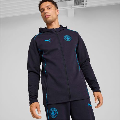 Manchester City Casuals Hooded Jacket Men, Dark Blue, size 3XL - PUMA - Modalova