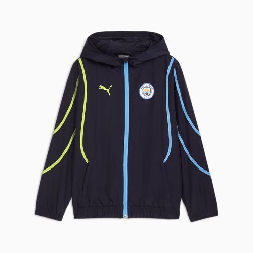 Manchester City Pre-Match Woven Jacket Youth, Dark Blue, size 13-14 Youth - PUMA - Modalova