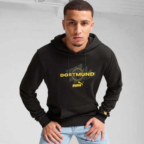 Felpa con cappuccio Borussia Dortmund ftblCULTURE da uomo, //Altro - PUMA - Modalova