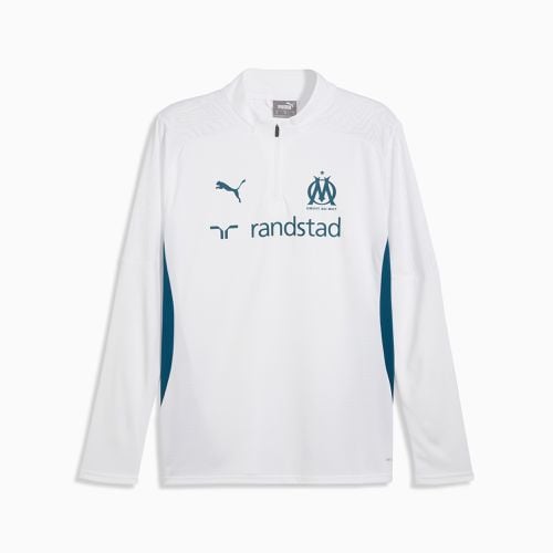 Maglia da training con zip corta Olympique de Marseille da uomo, //Altro - PUMA - Modalova