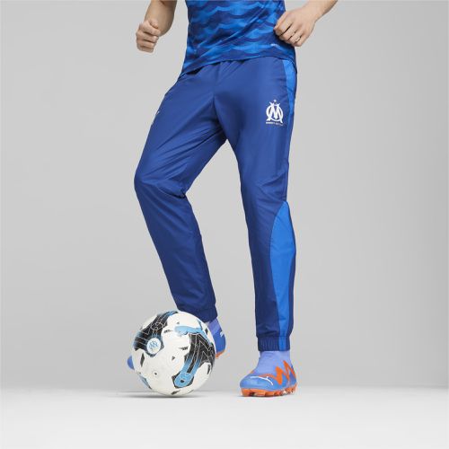 Olympique De Marseille Pre-Match Football Pants, Blue, size 3X Large - PUMA - Modalova