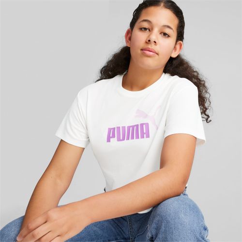 Mädchen Cropped T-Shirt mit Logo Teenager, , Größe: 116, Kleidung - PUMA - Modalova