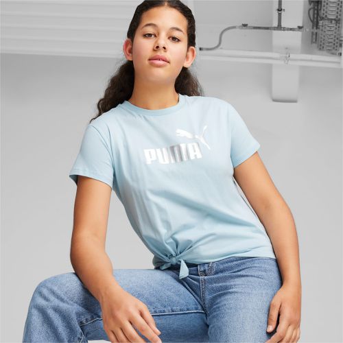 Camiseta Juvenil Essentials+ Logo Knotted - PUMA - Modalova