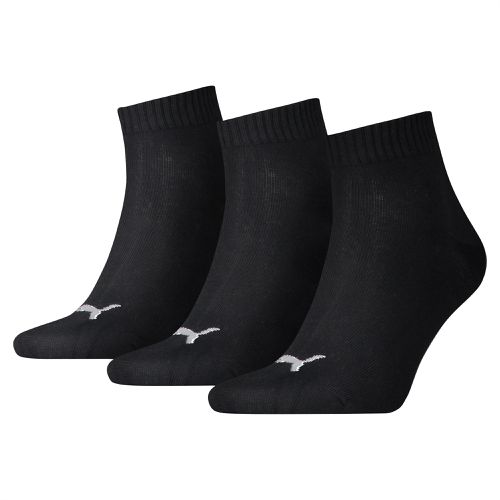 Unisex Quarter Plain Socks 3 Pack, , size 12-14 - PUMA - Modalova