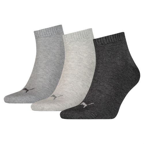 Unisex Quarter Plain Socks 3 Pack, /, size 12-14 - PUMA - Modalova