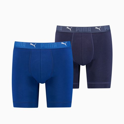 Sport lange Baumwoll-Herren-Boxershorts 2er-Pack, , Größe: L, Kleidung - PUMA - Modalova